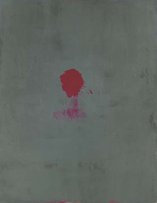 Ife 4004 Bordeaux Violet Acrylic paint on canvas 180 x 140 cm, 2022